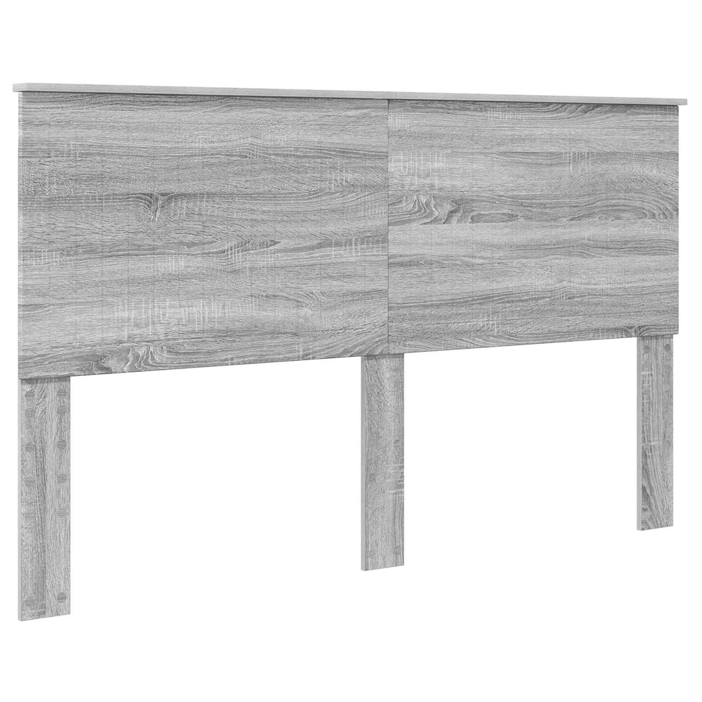 vidaXL Σκελετός Κρεβατιού Γκρίζο Σονομα 160 x 200 cm Μηχανήματος Ξύλο