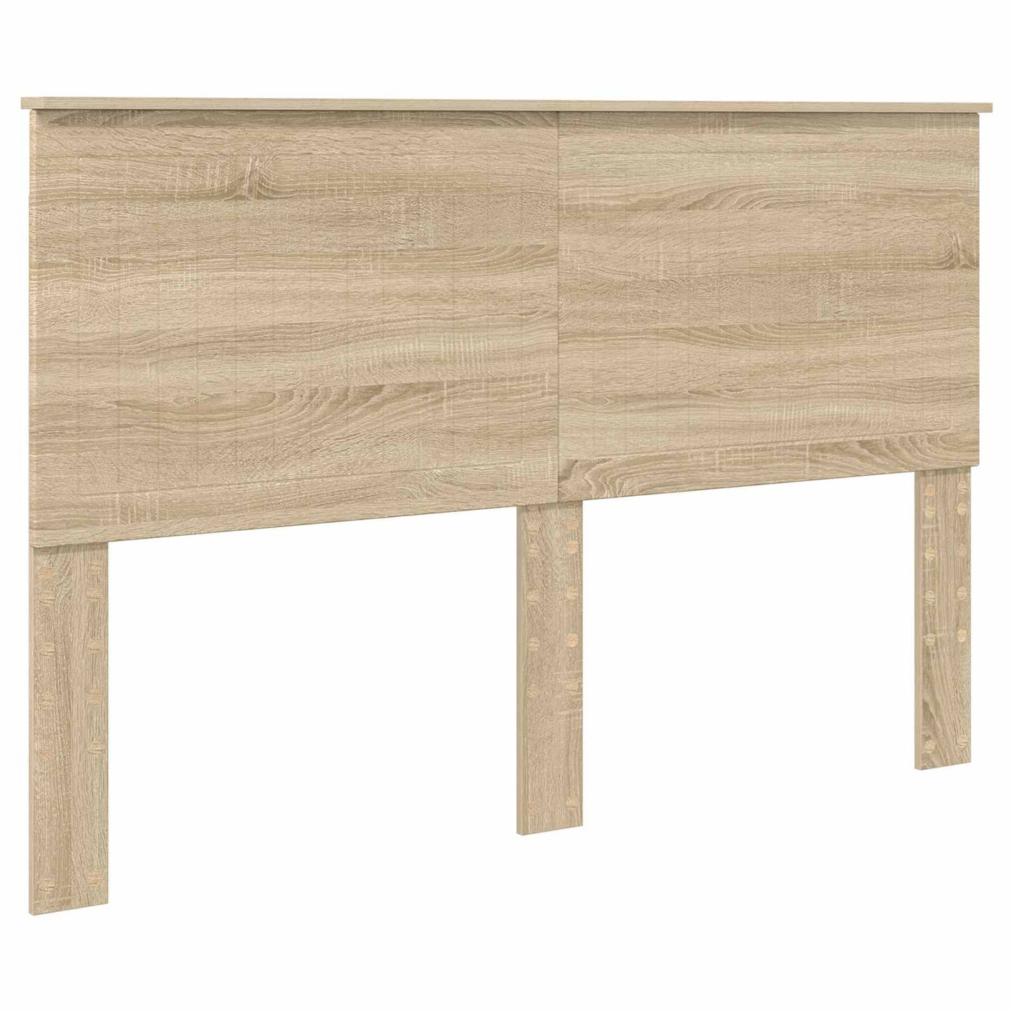 vidaXL Σκελετός Κρεβατιού Δρύς Sonoma 150 x 200 cm Μηχανήματος Ξύλο
