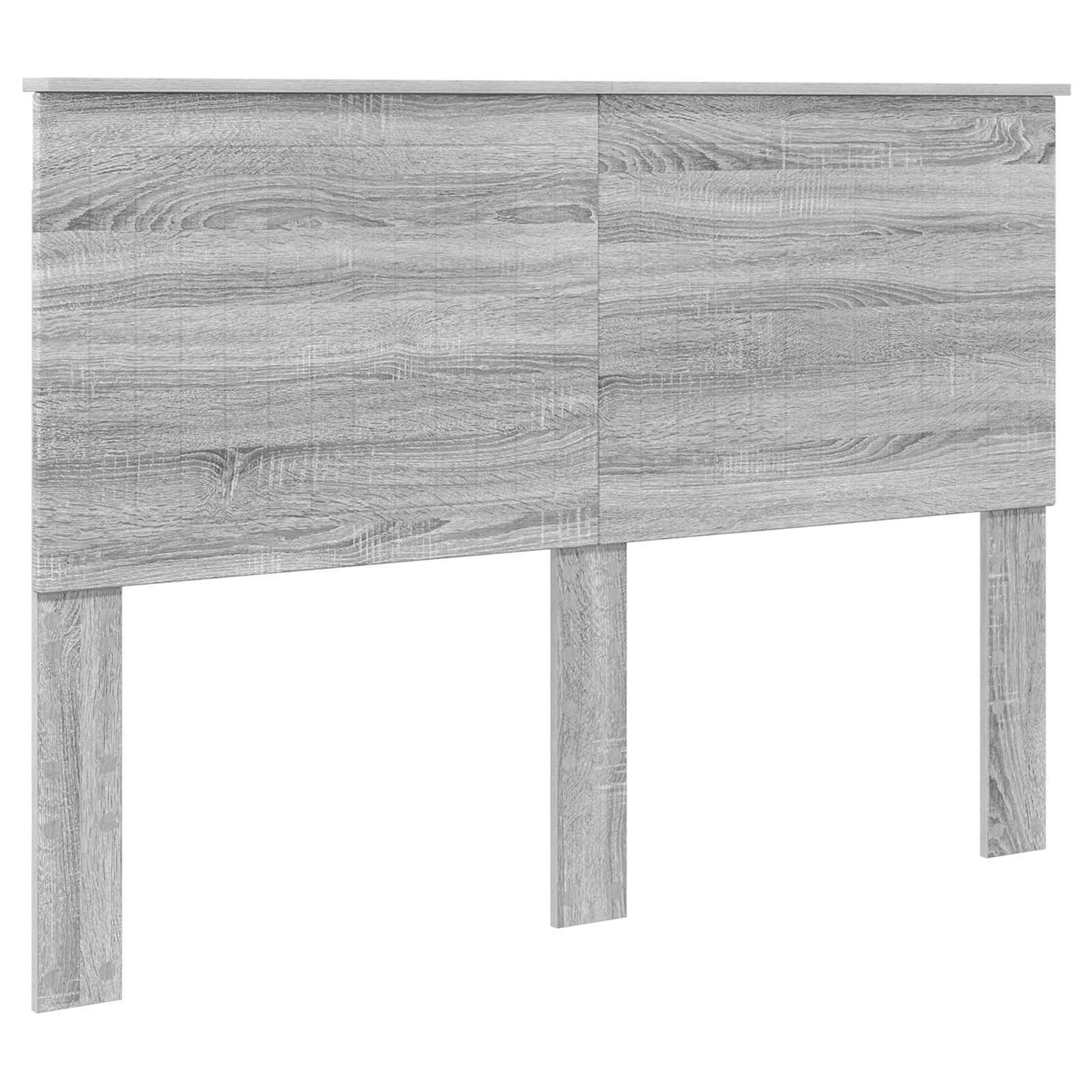 vidaXL Σκελετός Κρεβατιού Γκρίζο Σονομα 140 x 200 cm Μηχανήματος Ξύλο