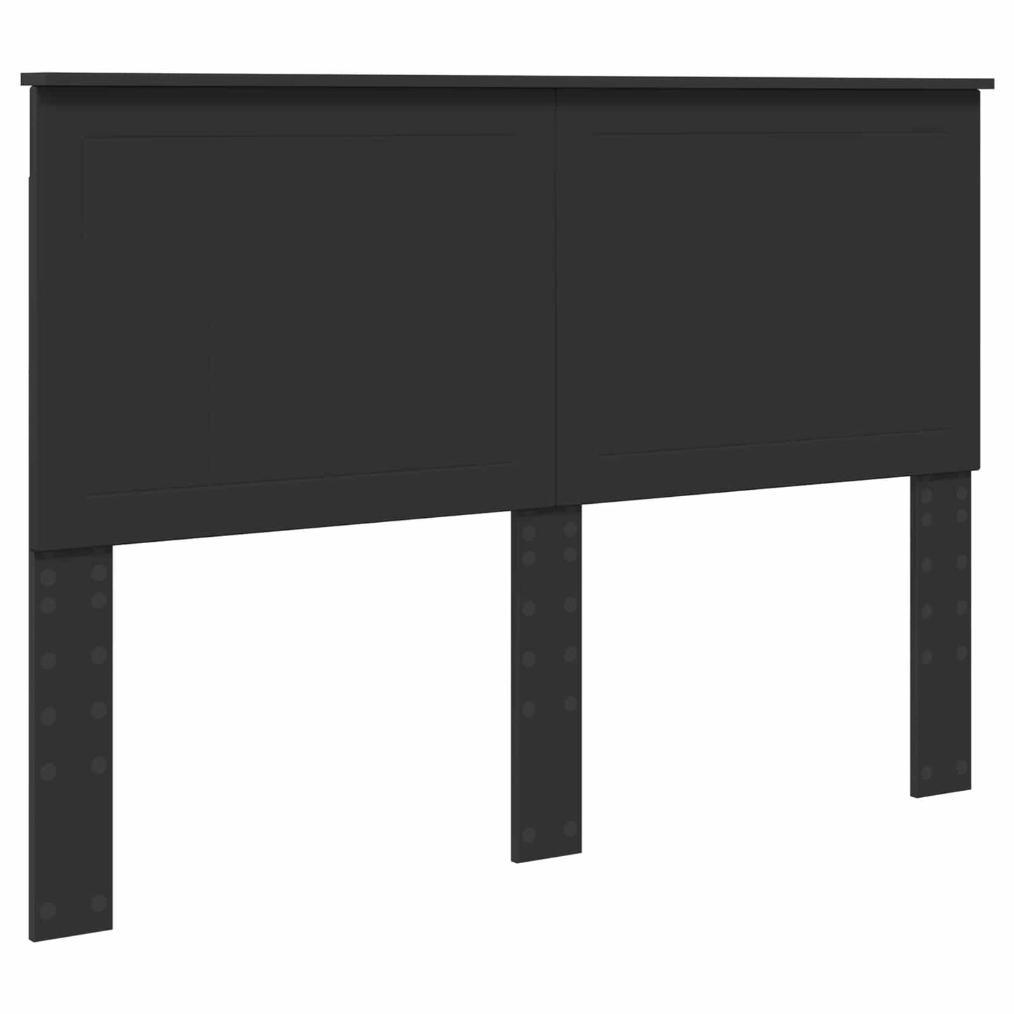 vidaXL Σκελετός Κρεβατιού Μαύρο 140 x 190 cm Μηχανήματος Ξύλο