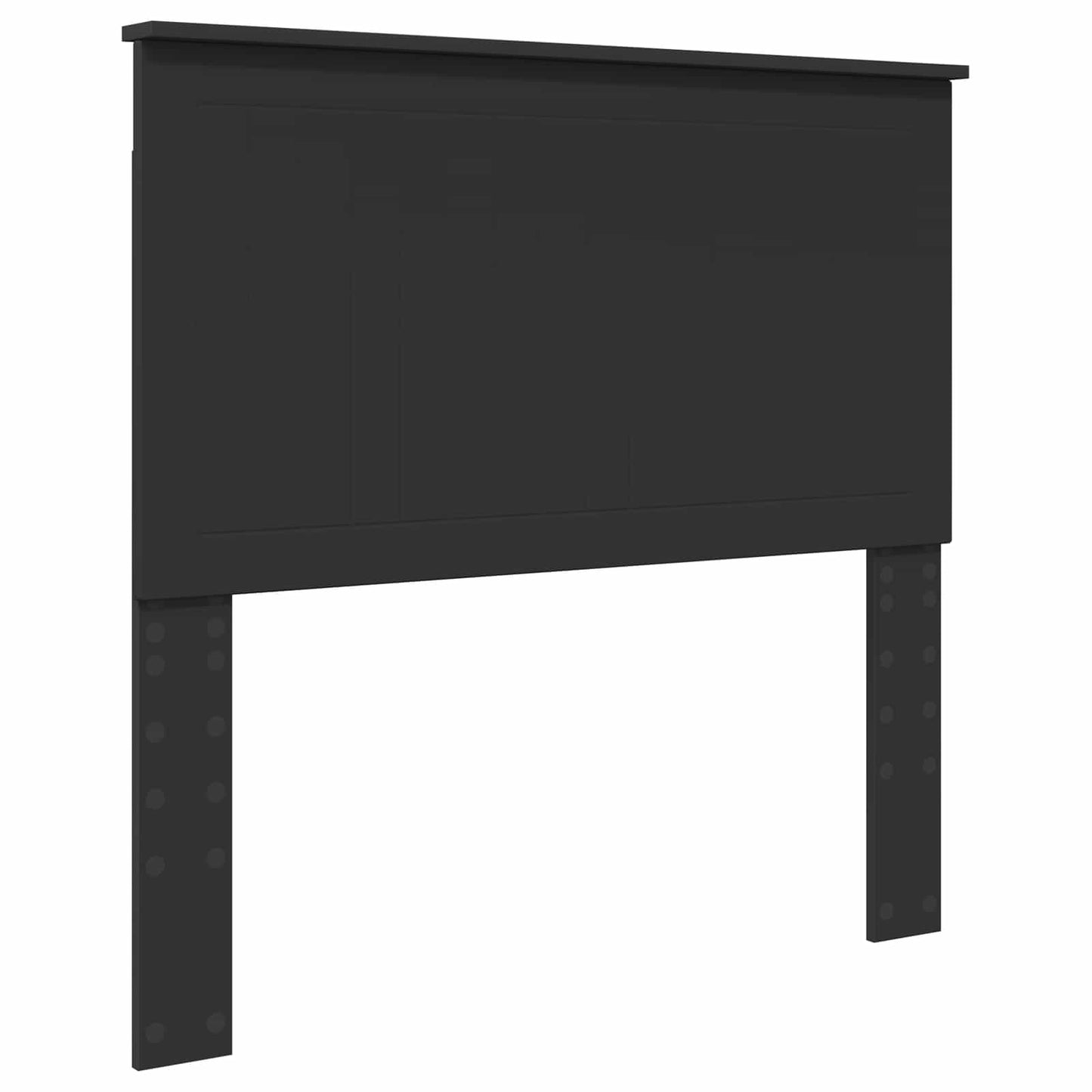 vidaXL Σκελετός Κρεβατιού Μαύρο 100 x 200 cm Μηχανήματος Ξύλο