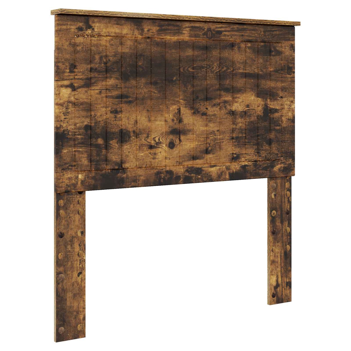 vidaXL Κρεβάτι Αποθήκης Καπνιστό Δρύς 90 x 190 cm Επεξεργασμένο ξύλο