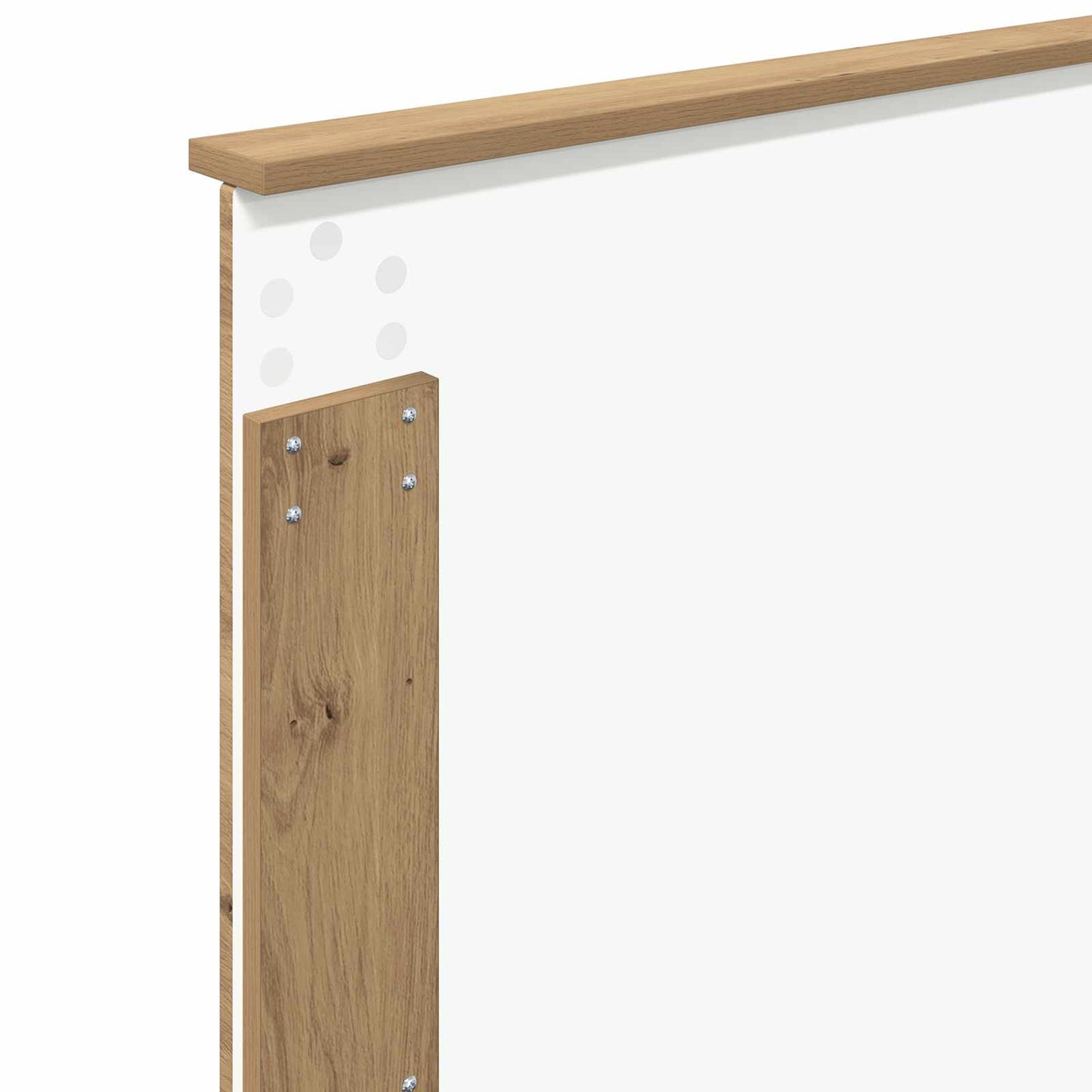 vidaXL Σκελετός Κρεβατιού Artisan Oak 90 x 190 cm Επεξεργασμένο ξύλο