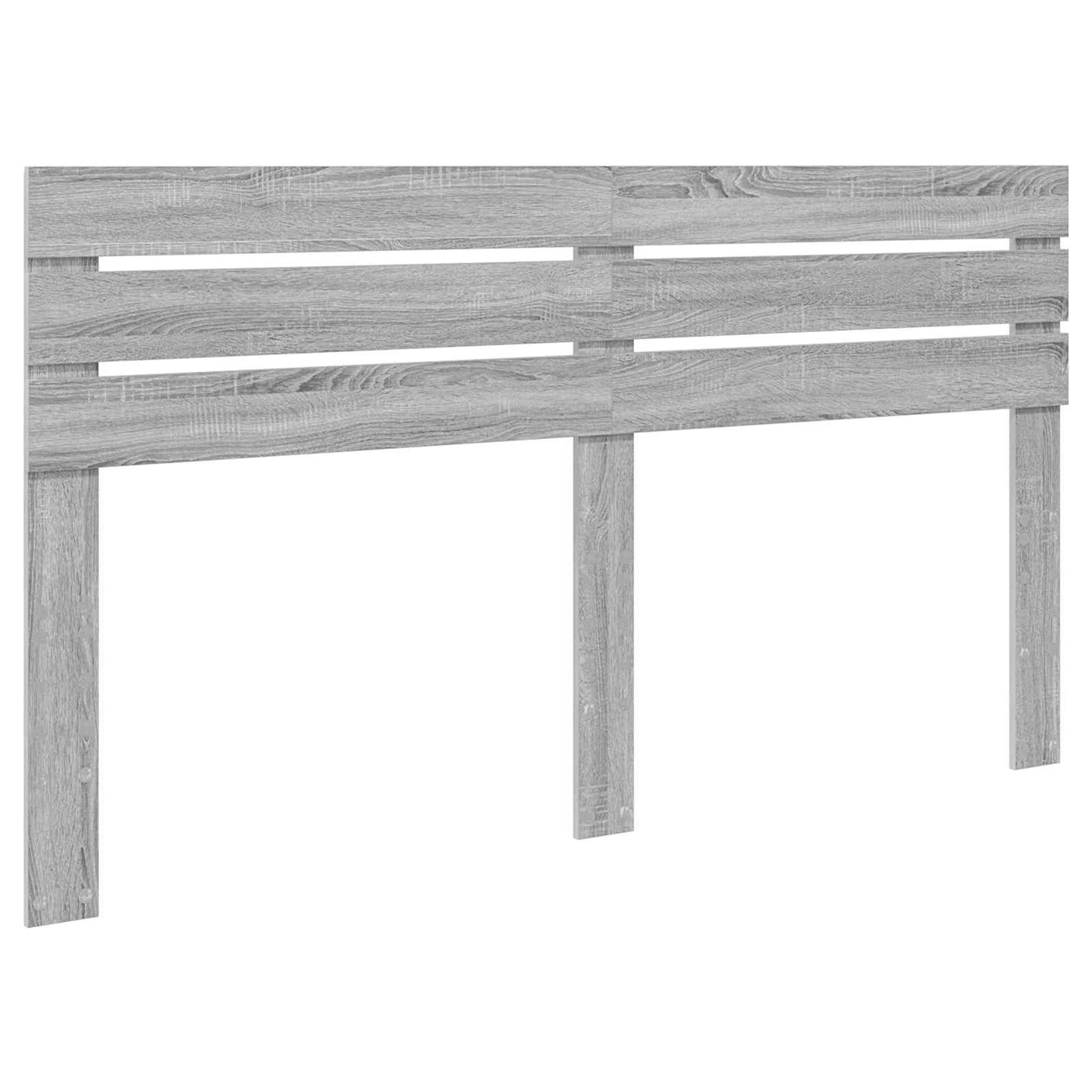 vidaXL Σκελετός Κρεβατιού Γκρίζο Σονομα 180 x 200 cm Μηχανήματος Ξύλο