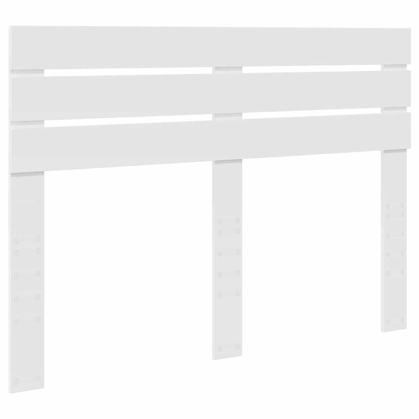 vidaXL Κρεβάτι Αποθήκης Λευκό 140 x 190 cm Επεξεργασμένο ξύλο