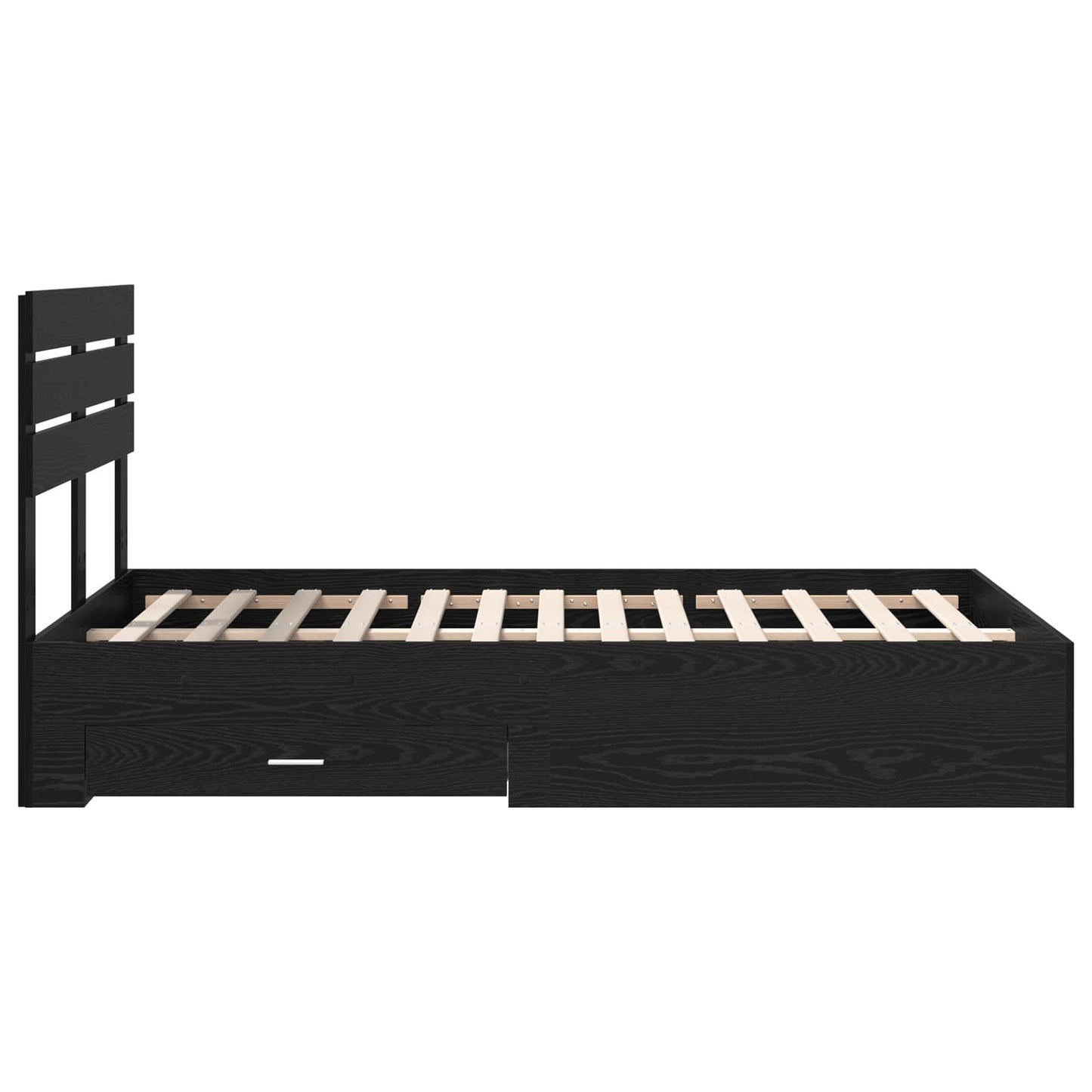 vidaXL Σκελετός Κρεβατιού με συρτάρι με κεφαλάρι Επεξεργασμένο ξύλο