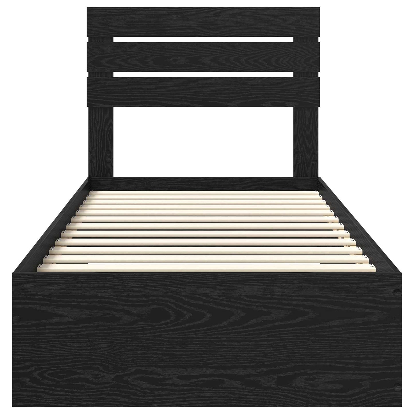 vidaXL Σκελετός Κρεβατιού με συρτάρι με κεφαλάρι Επεξεργασμένο ξύλο