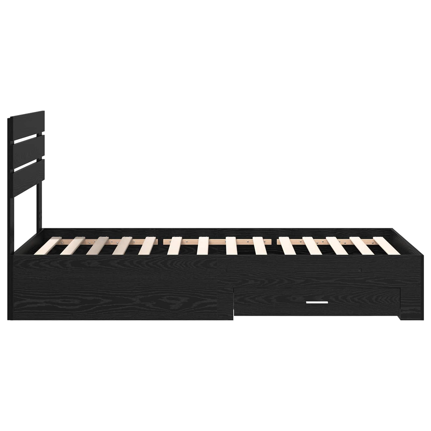 vidaXL Σκελετός Κρεβατιού με συρτάρι με κεφαλάρι Επεξεργασμένο ξύλο