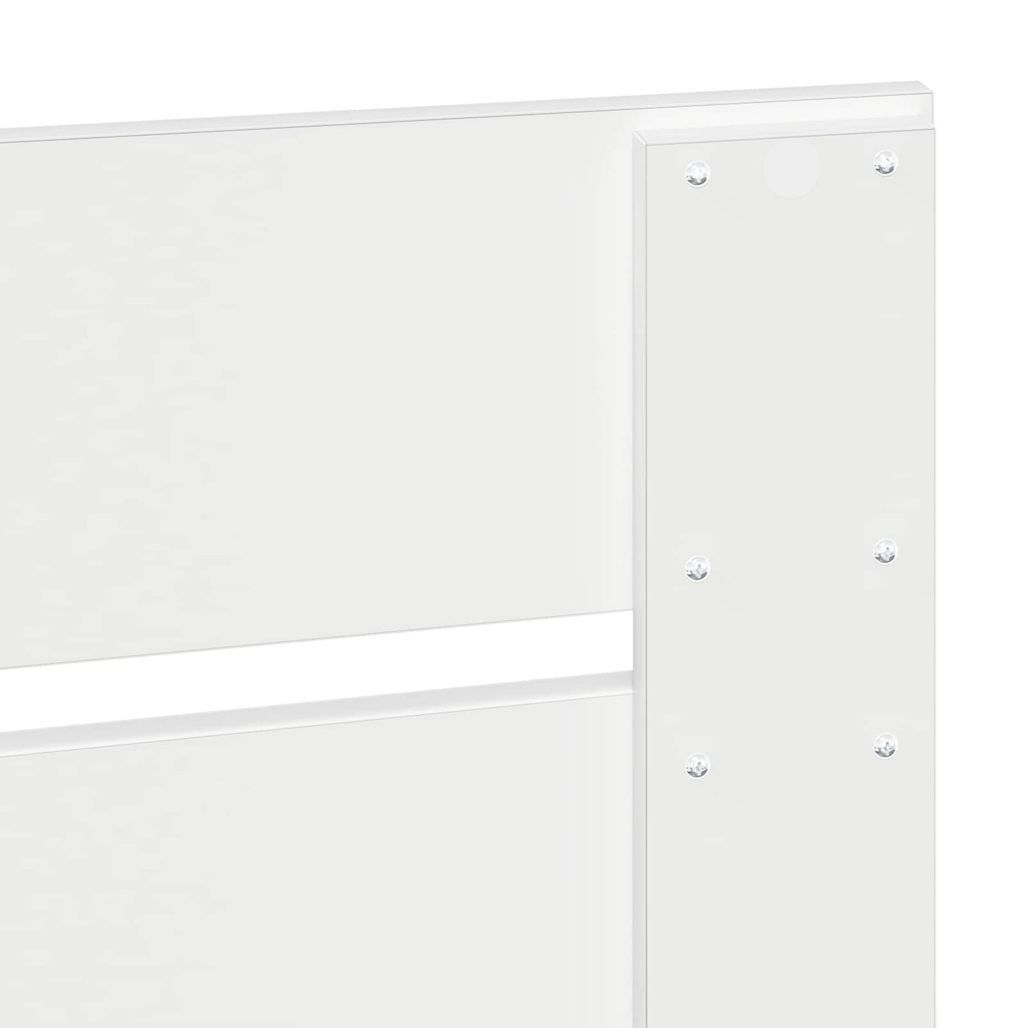 vidaXL Σκελετός Κρεβατιού Λευκό 90 x 200 cm Στερεά ξυλεία πεύκου