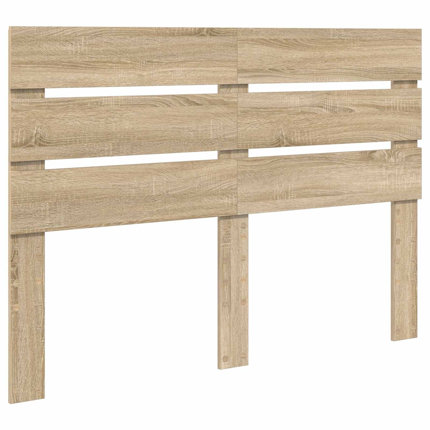 vidaXL Σκελετός Κρεβατιού Δρύς Sonoma 150 x 200 cm Επεξεργασμένο ξύλο