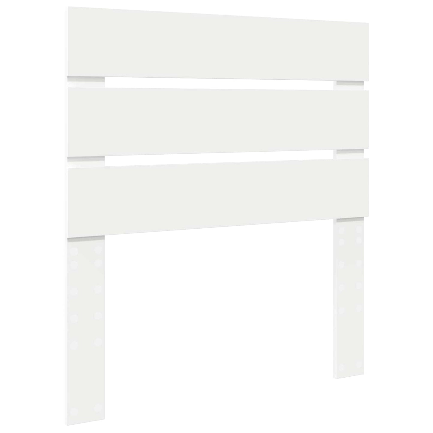 vidaXL Σκελετός Κρεβατιού Λευκό 90 x 190 cm Επεξεργασμένο ξύλο