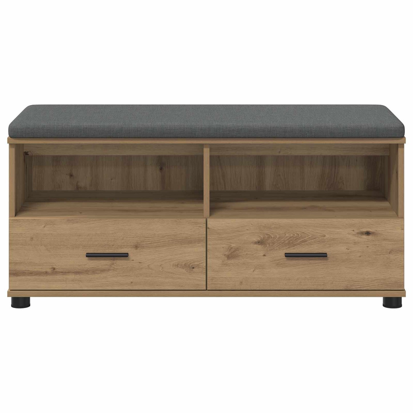 vidaXL Παγκάκι Χαλωρίου με μαξιλάρι Artisan Oak 100 x 38 x 46 εκ