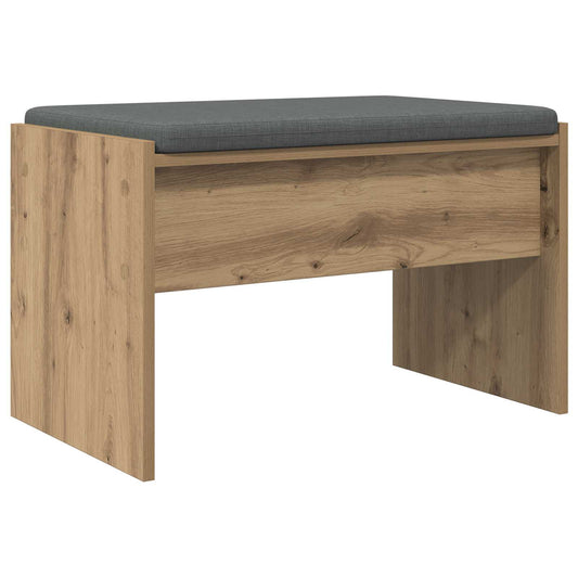 vidaXL Παγκάκι Χαλωρίου Artisan Oak 63 x 38 x 40 εκ