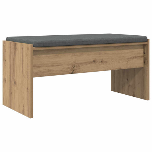 vidaXL Παγκάκι Χαλωρίου Artisan Oak 83 x 38 x 40 εκ