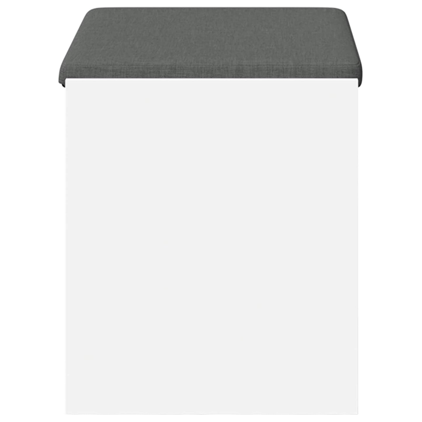 vidaXL Παγκάκι Χαλωρίου Λευκός 63 x 38 x 45 εκ