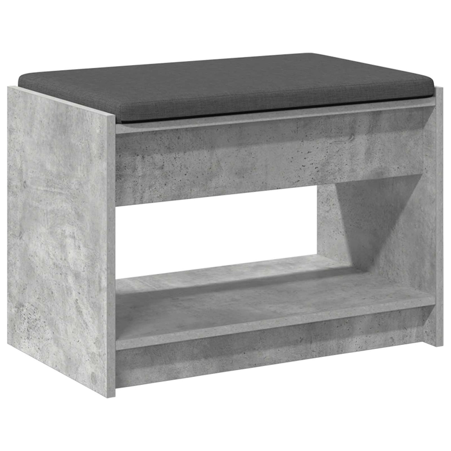 vidaXL Παγκάκι Χαλωρίου Σκυρόχρωμο Γκρι 63 x 38 x 45 εκ