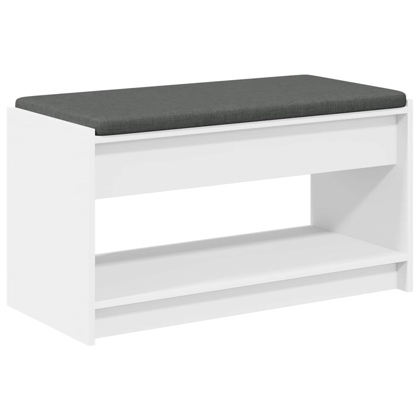 vidaXL Παγκάκι Χαλωρίου Λευκός 83 x 38 x 45 εκ