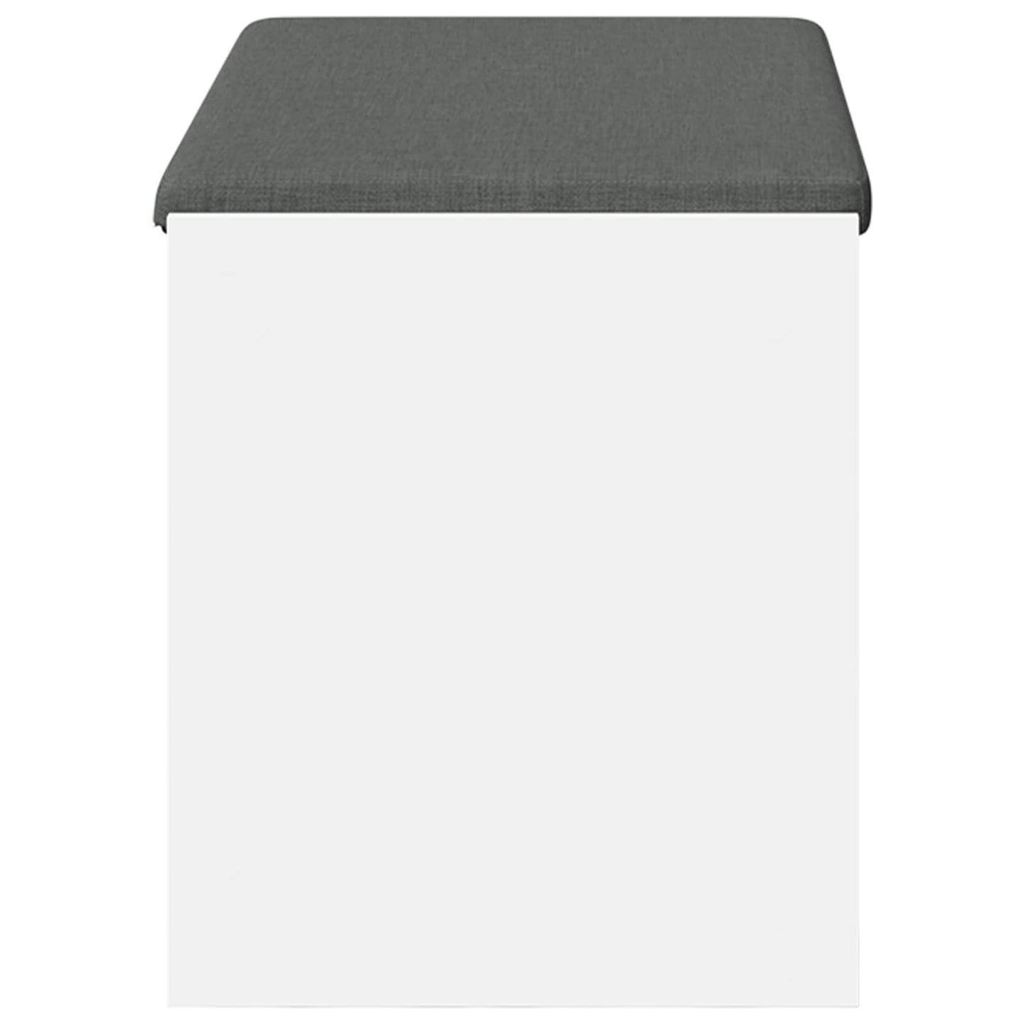 vidaXL Παγκάκι Χαλωρίου Λευκός 83 x 38 x 45 εκ