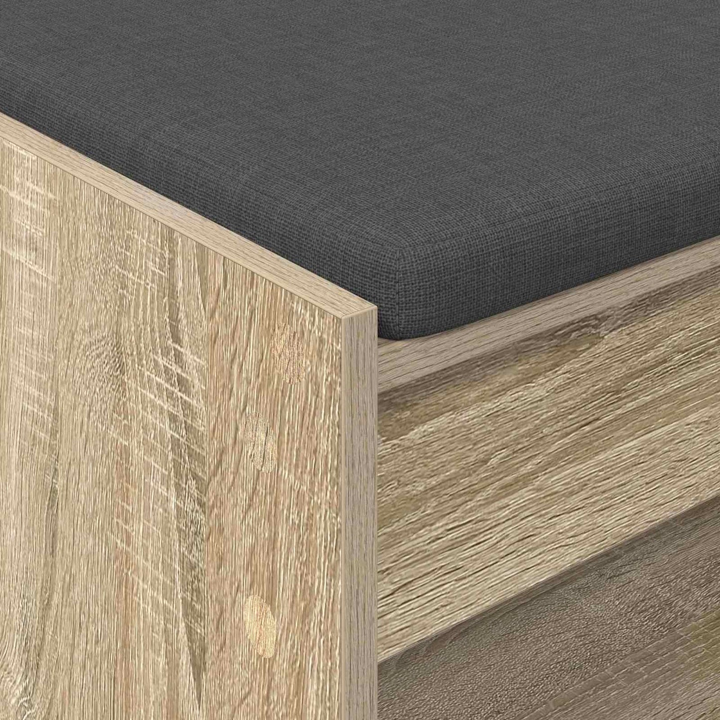 vidaXL Παγκάκι Χαλωρίου Δρύς Sonoma 83 x 38 x 45 εκ