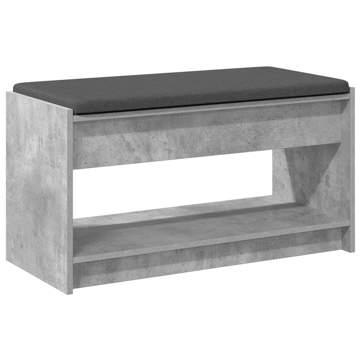 vidaXL Παγκάκι Χαλωρίου Σκυρόχρωμο Γκρι 83 x 38 x 45 εκ