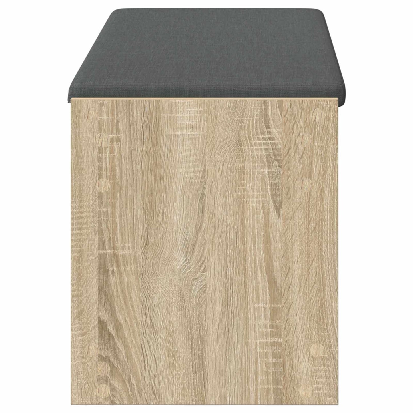 vidaXL Παγκάκι Χαλωρίου με μαξιλάρι Δρύς Sonoma 103 x 38 x 45 εκ