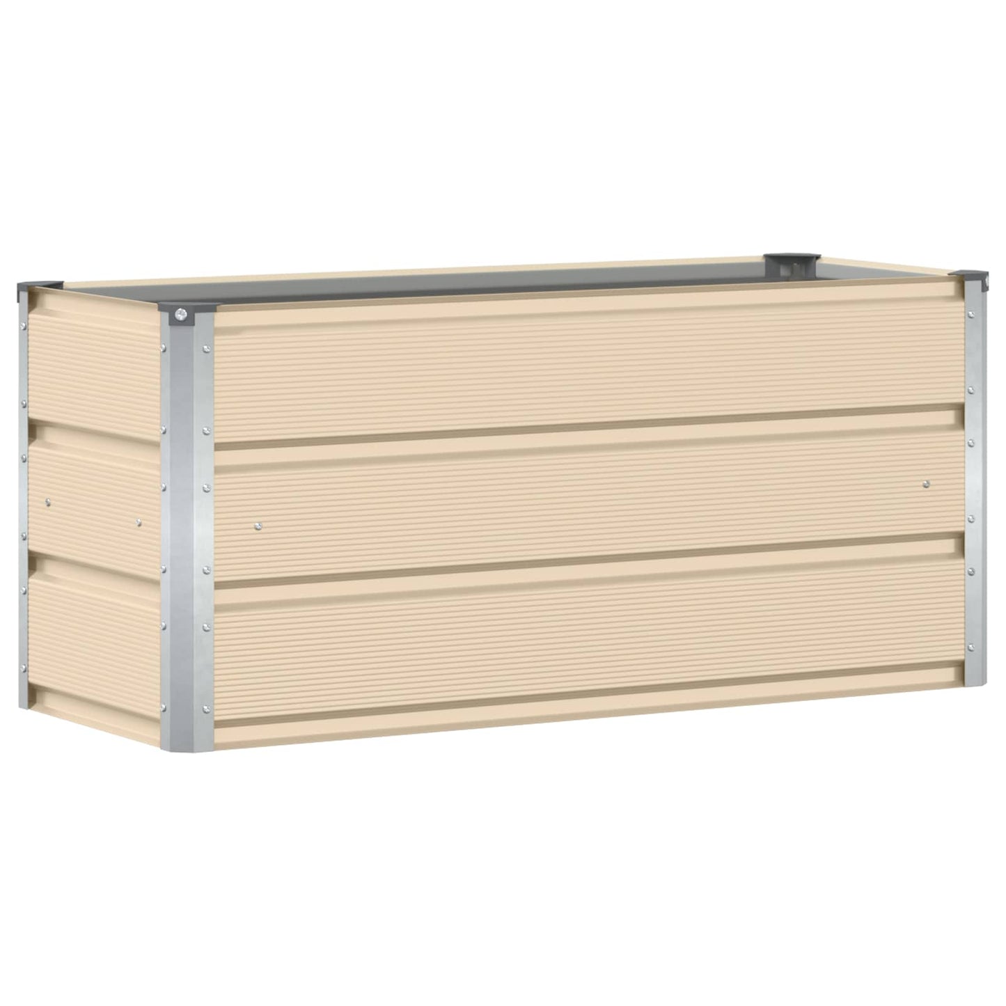 vidaXL Γλάστρα Ελεφαντόδοντο 100 x 40 x 45 cm Ατσάλι