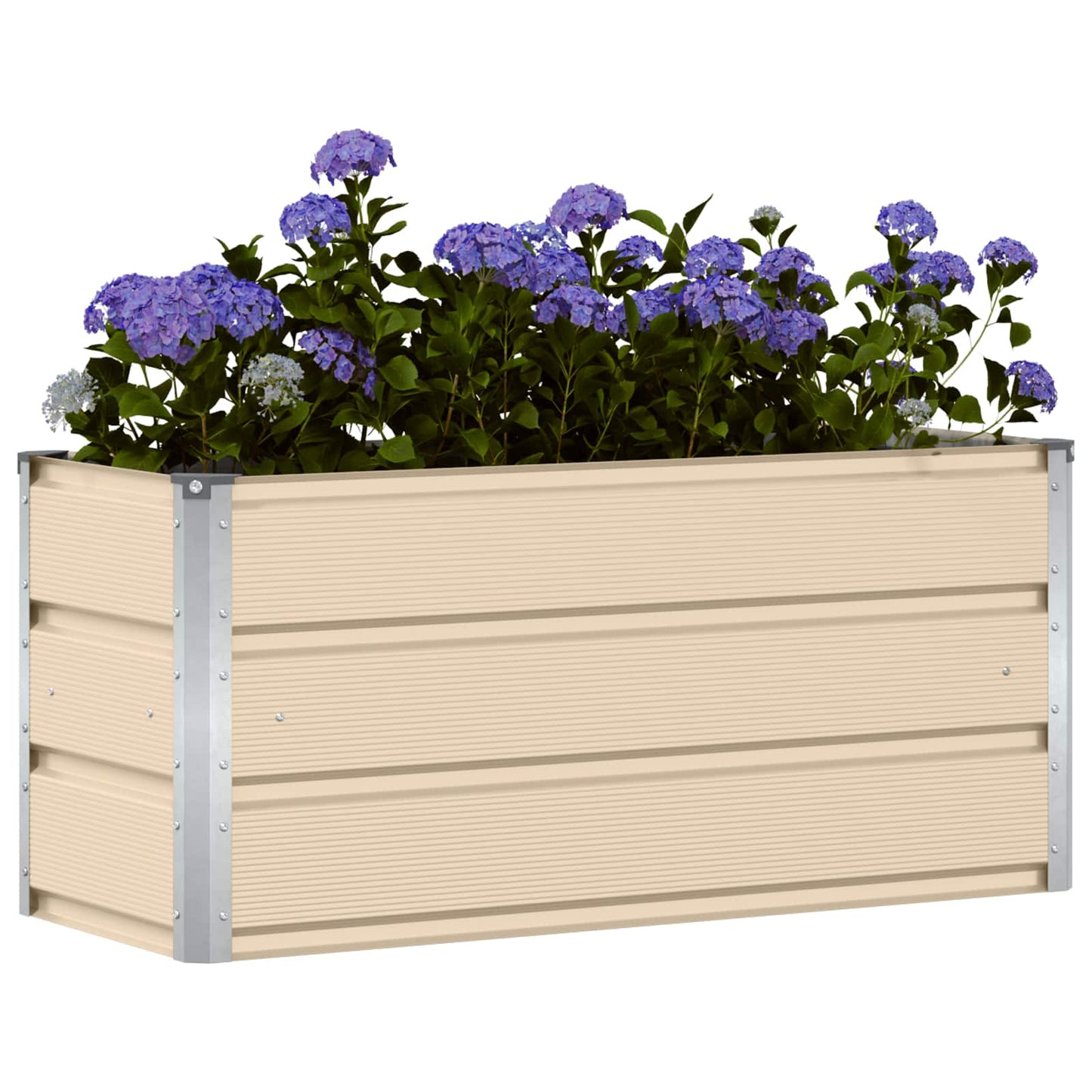 vidaXL Γλάστρα Ελεφαντόδοντο 100 x 40 x 45 cm Ατσάλι