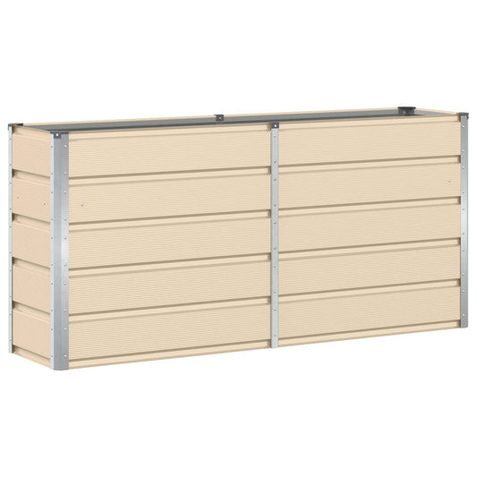 vidaXL Γλάστρα Ελεφαντόδοντο 160 x 40 x 75 εκ. Ατσάλι