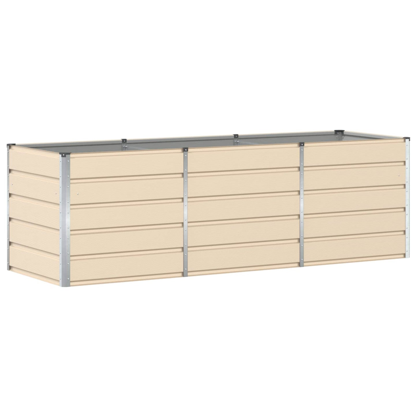 vidaXL Γλάστρα Ελεφαντόδοντο 240 x 80 x 75 εκ. Ατσάλι