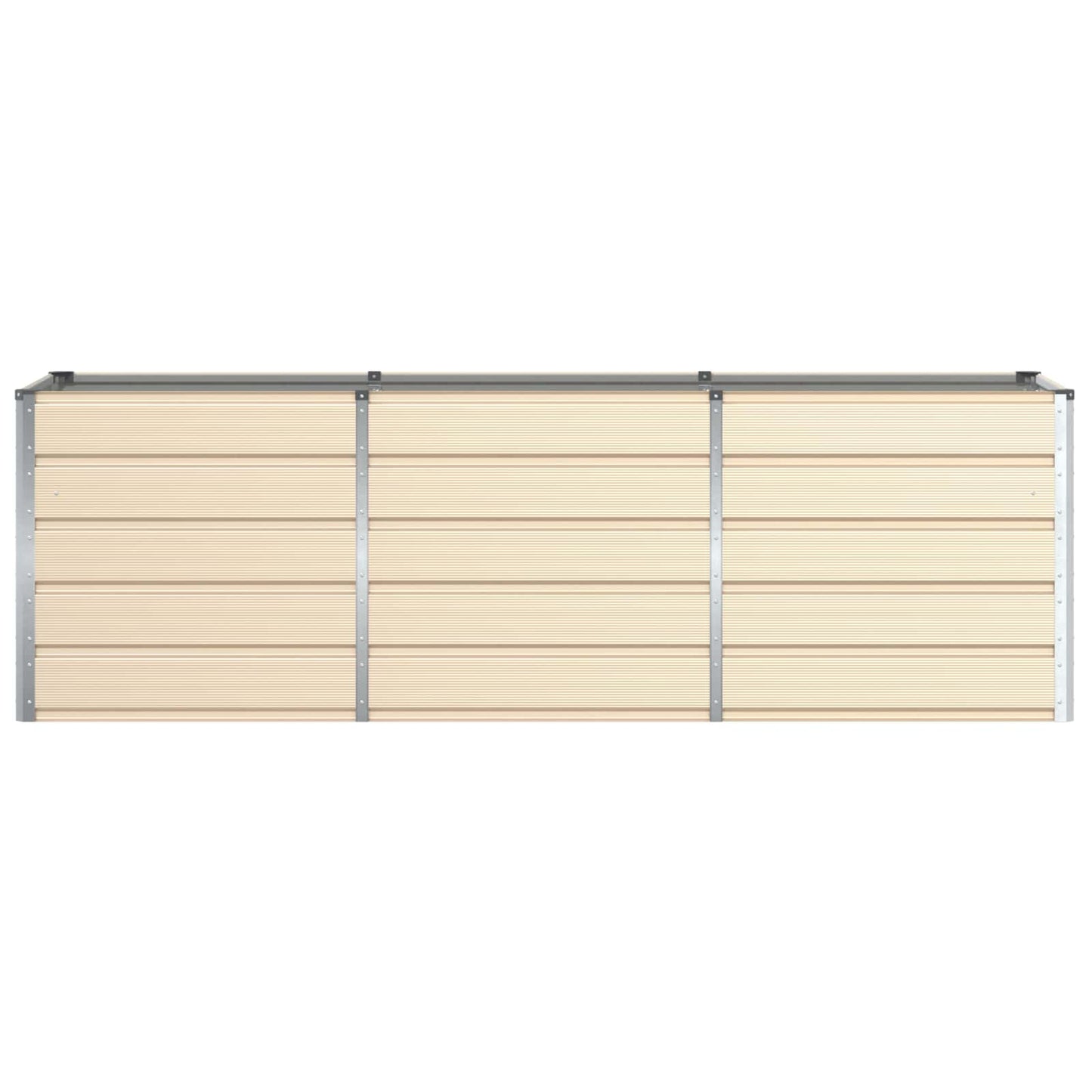 vidaXL Γλάστρα Ελεφαντόδοντο 240 x 80 x 75 εκ. Ατσάλι