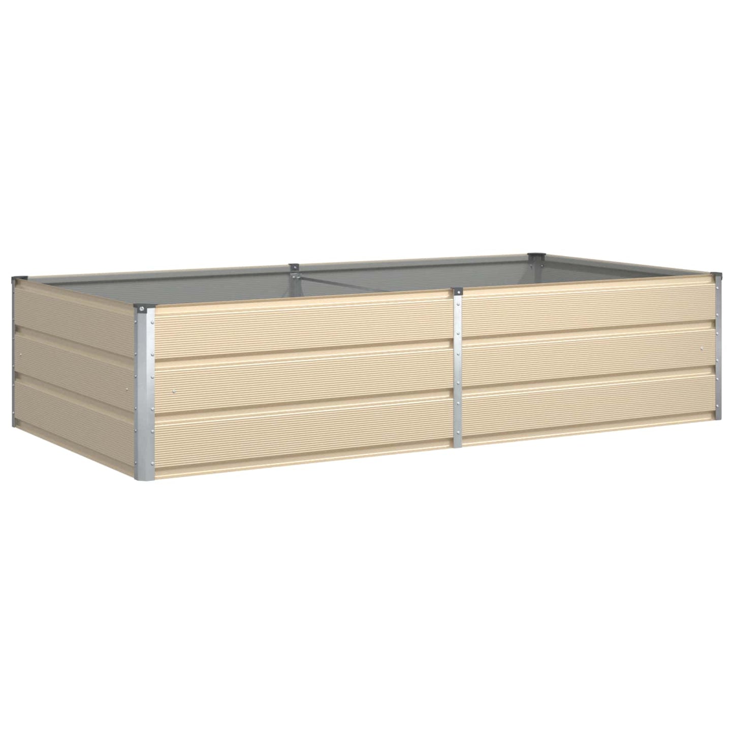 vidaXL Γλάστρα Ελεφαντόδοντο 195 x 100 x 45 εκ Επικαλυμμένος Χάλυβας