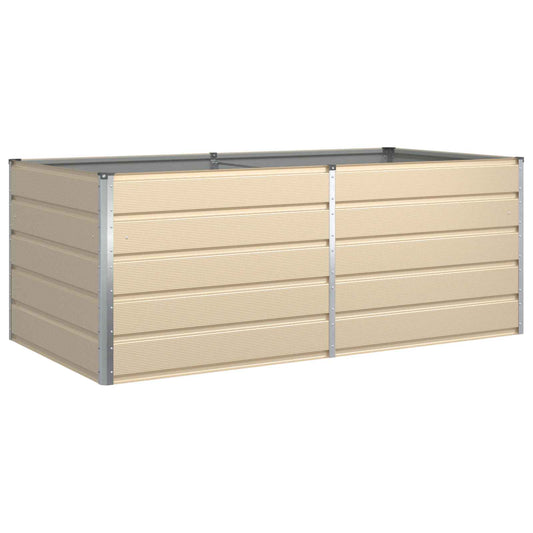 vidaXL Γλάστρα Ελεφαντόδοντο 195 x 100 x 75 εκ Επικαλυμμένος Χάλυβας