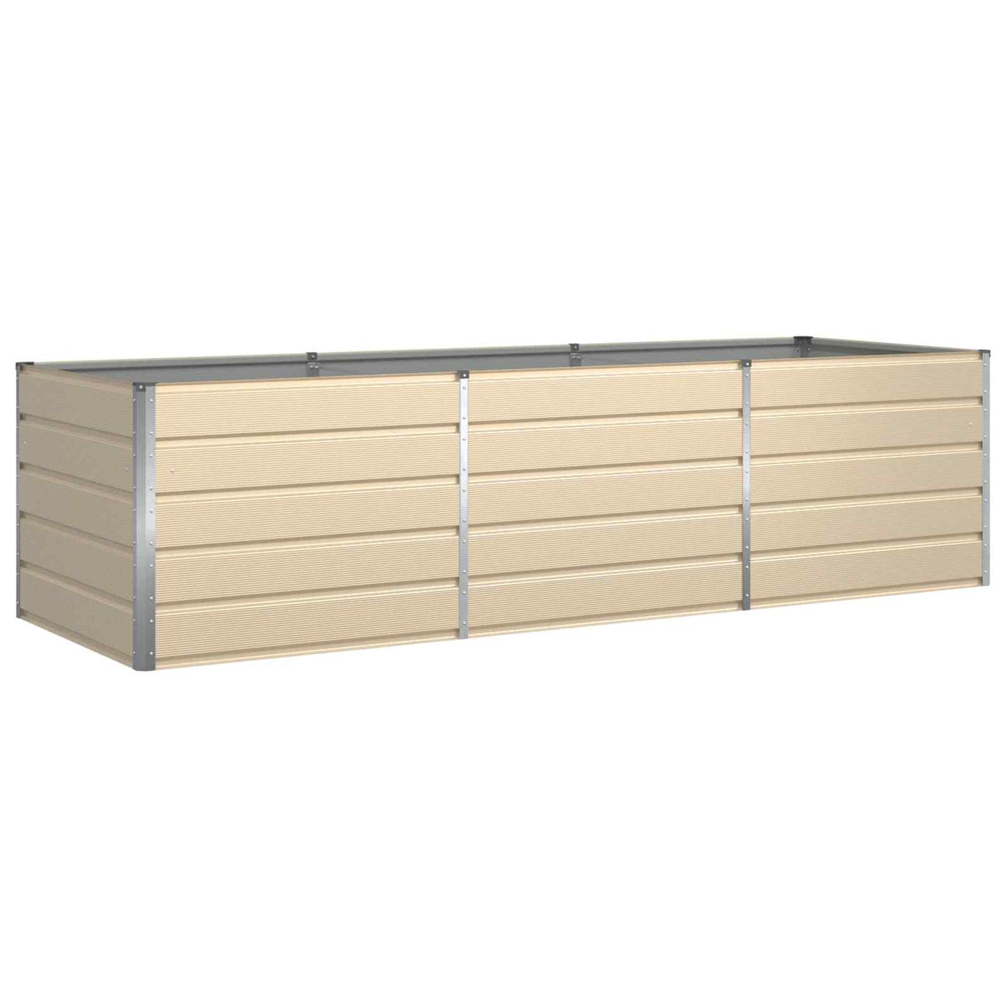 vidaXL Γλάστρα Ελεφαντόδοντο 195 x 100 x 45 εκ Επικαλυμμένος Χάλυβας