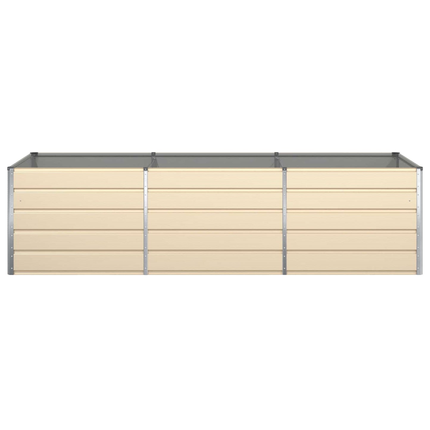 vidaXL Γλάστρα Ελεφαντόδοντο 195 x 100 x 45 εκ Επικαλυμμένος Χάλυβας