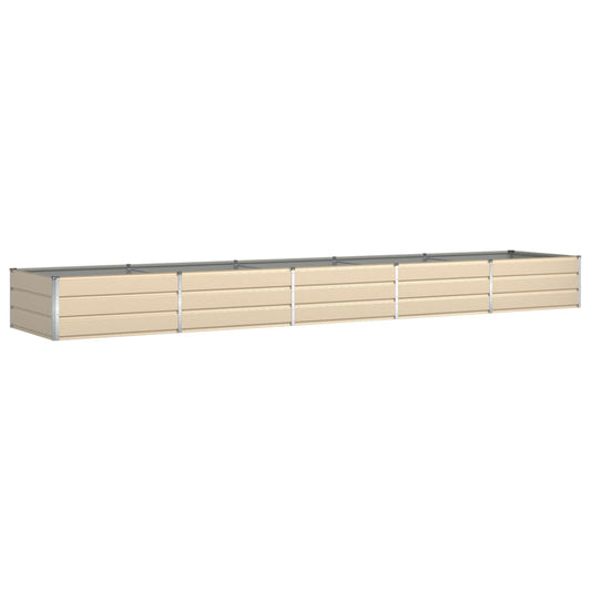 vidaXL Γλάστρα Ελεφαντόδοντο 195 x 100 x 45 εκ Επικαλυμμένος Χάλυβας