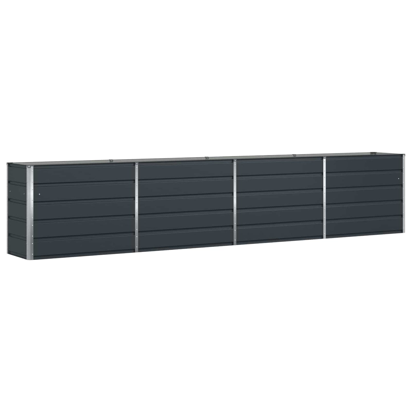 vidaXL Γλάστρα Ανθρακί 480 x 50 x 45 εκ Επικαλυμμένος Χάλυβας