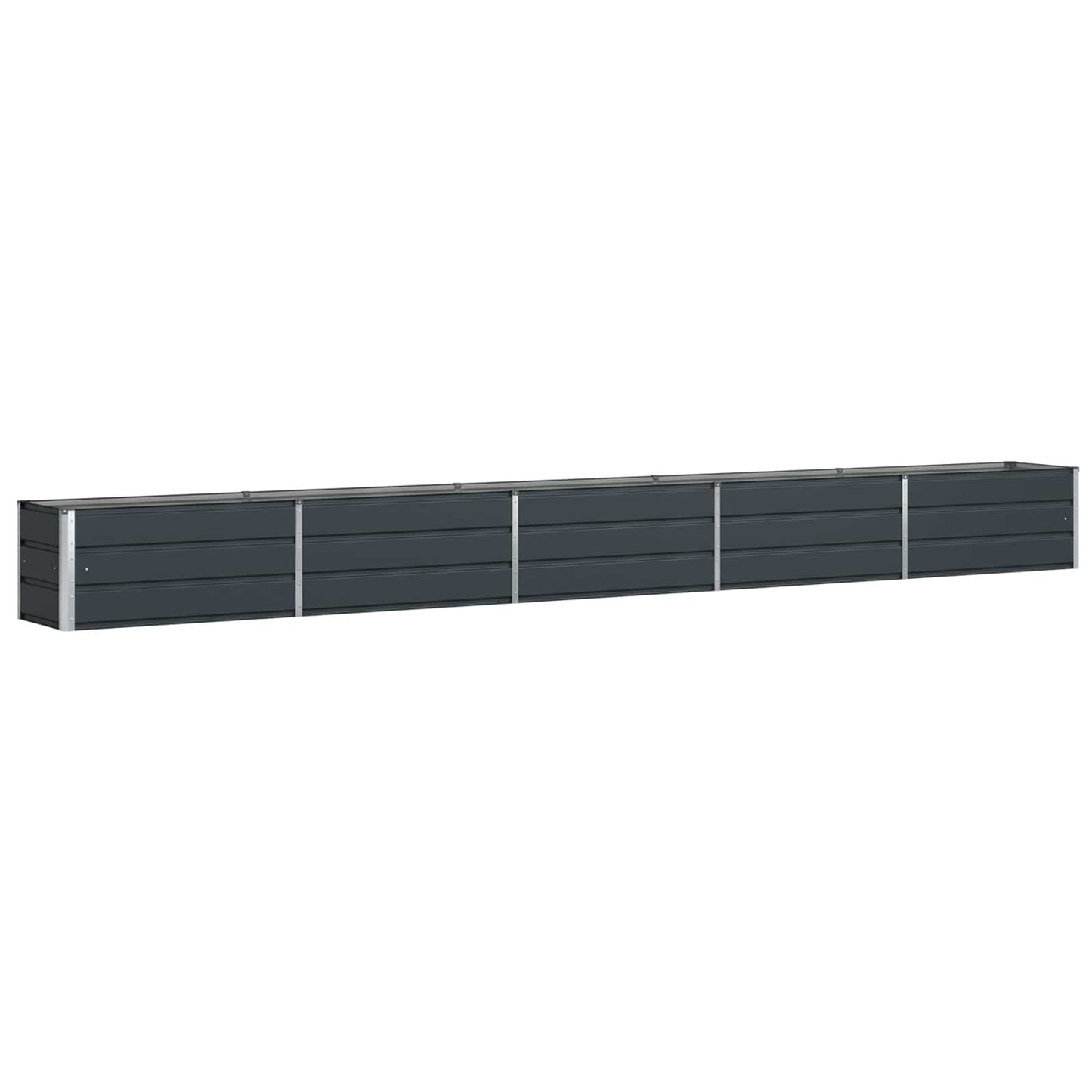 vidaXL Γλάστρα Ανθρακί 480 x 50 x 45 εκ Επικαλυμμένος Χάλυβας