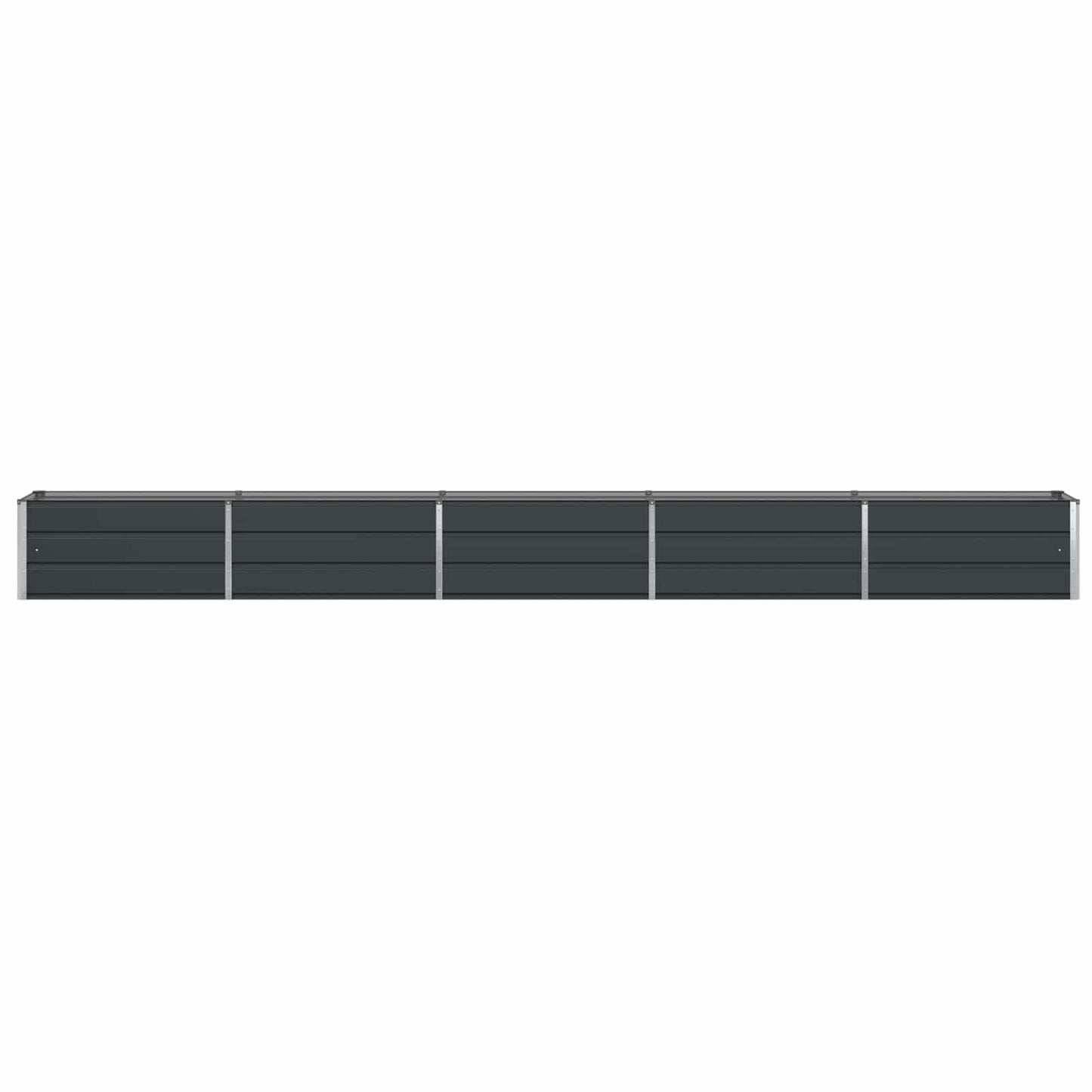 vidaXL Γλάστρα Ανθρακί 480 x 50 x 45 εκ Επικαλυμμένος Χάλυβας