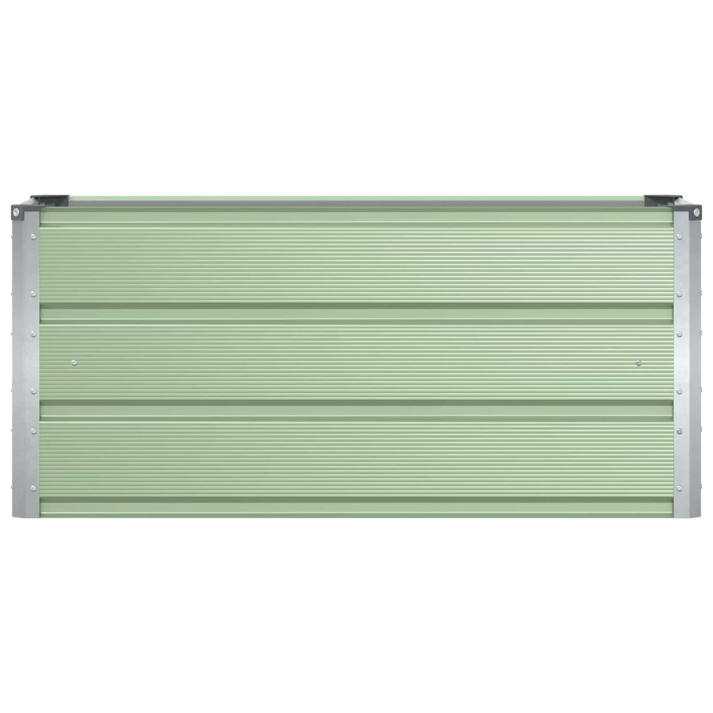 vidaXL Γλάστρα Πράσινο 100 x 40 x 45 cm Ατσάλι