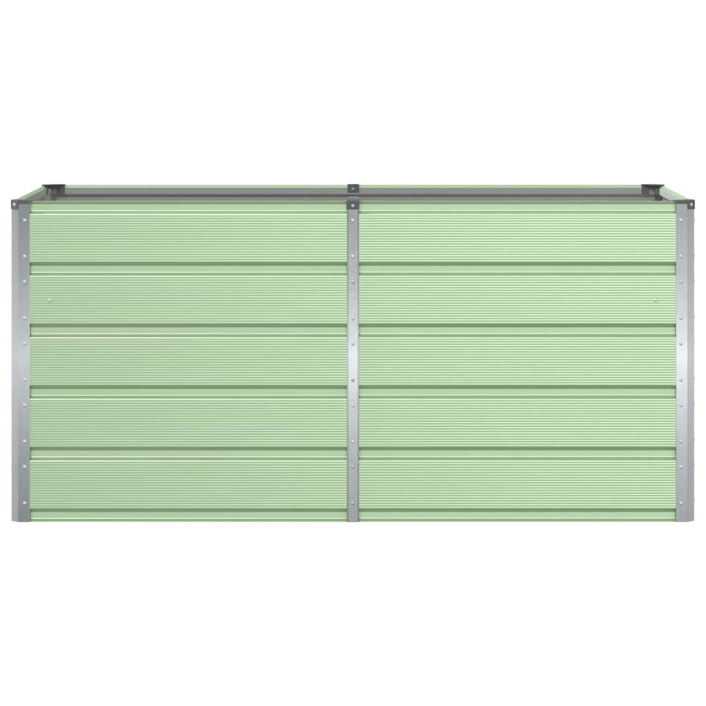 vidaXL Γλάστρα Πράσινο 160 x 80 x 75 cm Ατσάλι