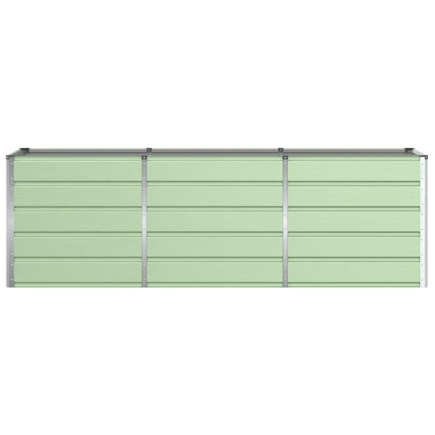 vidaXL Γλάστρα Πράσινο 240 x 80 x 75 εκ. Ατσάλι