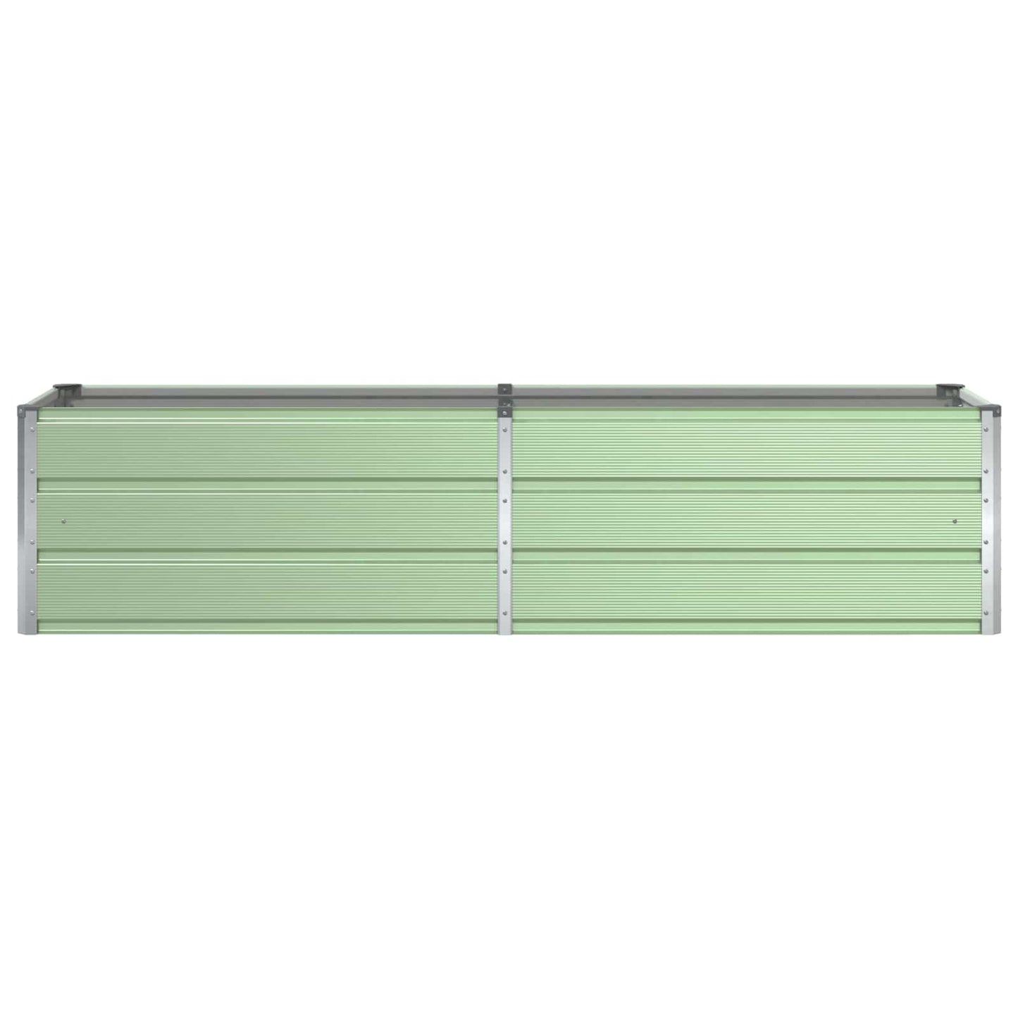 vidaXL Γλάστρα Παστέλ Πράσινο 195 x 50 x 45 εκ Επικαλυμμένος Χάλυβας