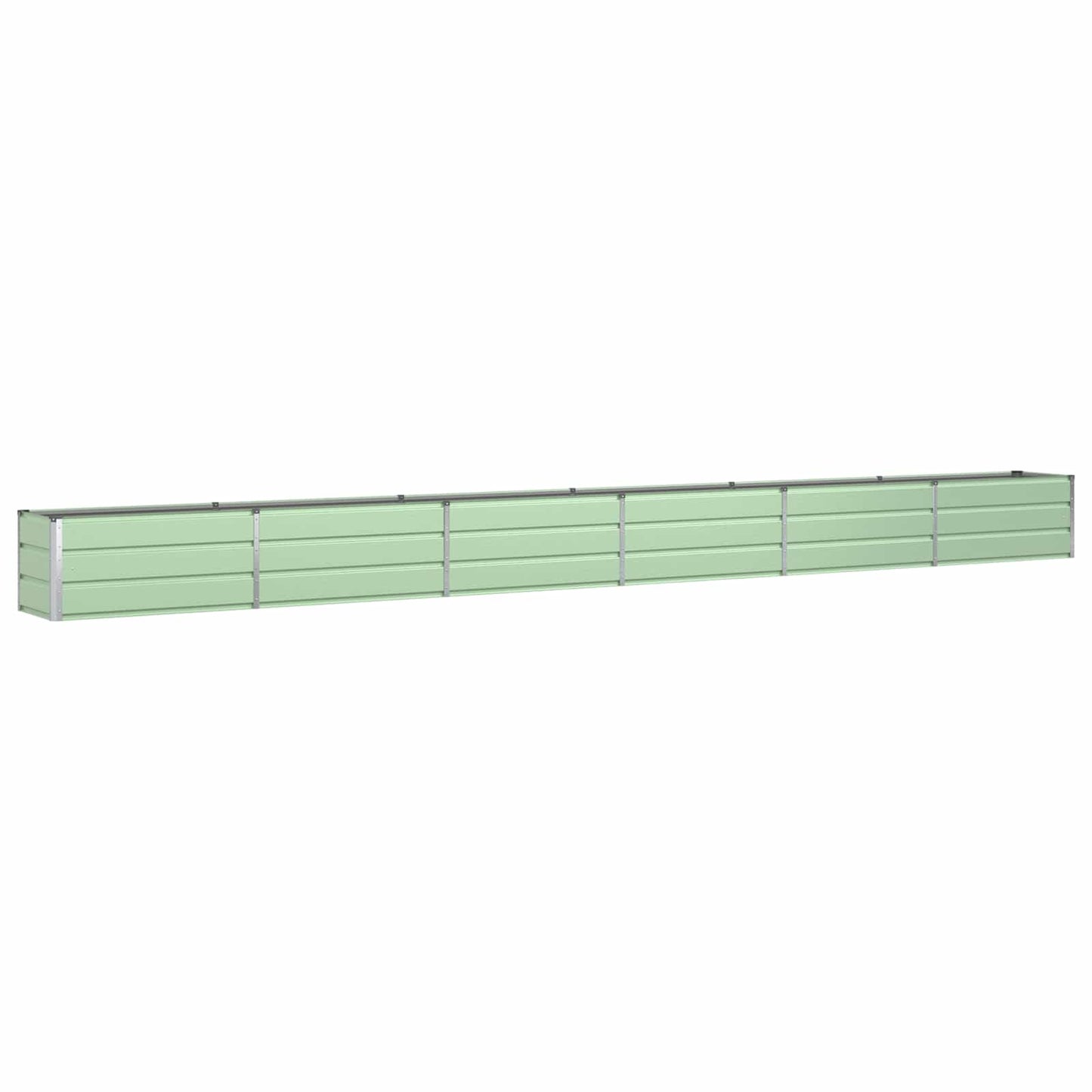 vidaXL Γλάστρα Παστέλ Πράσινο 580 x 50 x 45 εκ Επικαλυμμένος Χάλυβας