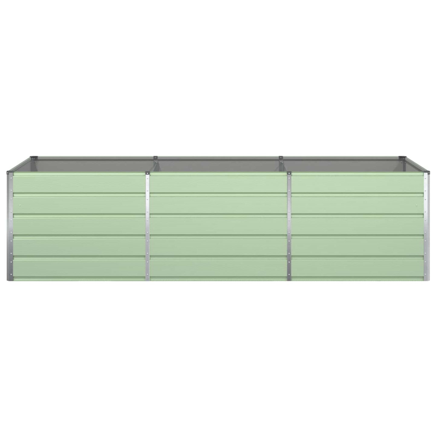 vidaXL Γλάστρα Παστέλ Πράσινο 290 x 100 x 75 εκ Επικαλυμμένος Χάλυβας