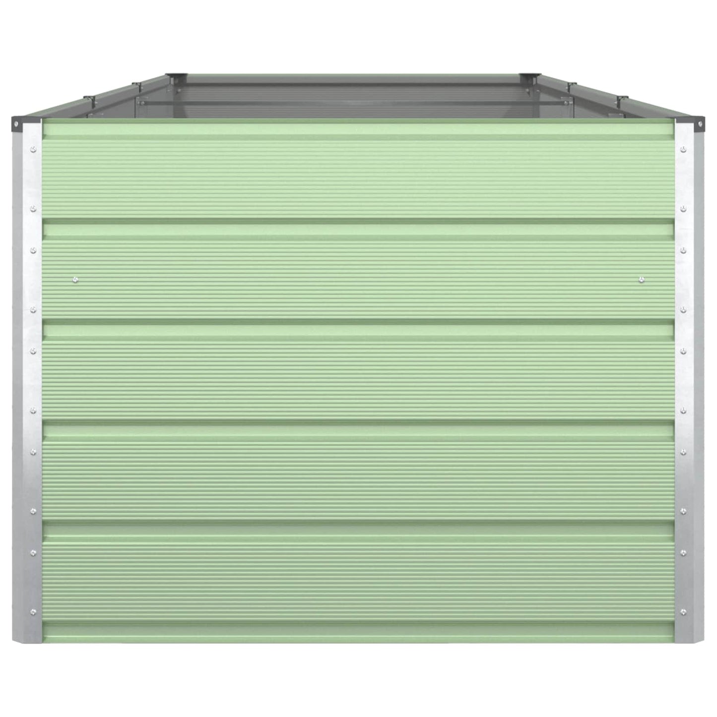 vidaXL Γλάστρα Παστέλ Πράσινο 290 x 100 x 75 εκ Επικαλυμμένος Χάλυβας