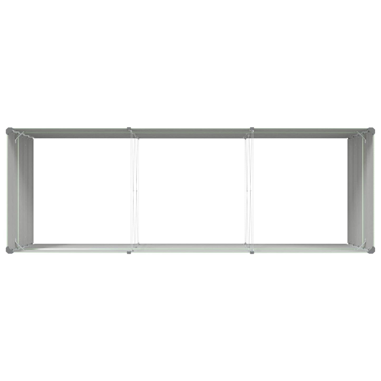 vidaXL Γλάστρα Παστέλ Πράσινο 290 x 100 x 75 εκ Επικαλυμμένος Χάλυβας