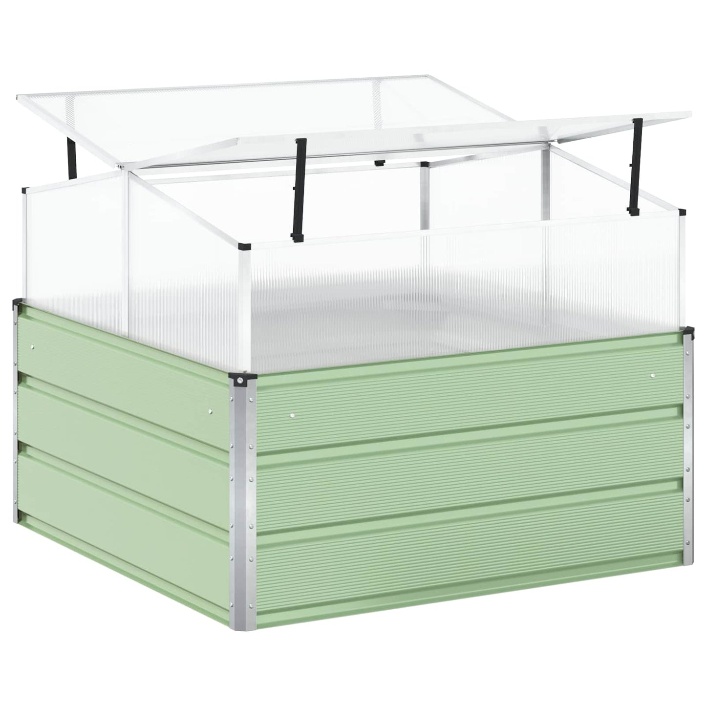 vidaXL Γλάστρα Παραλλαγή Παστέλ Πράσινο 100 x 100 x 77 cm