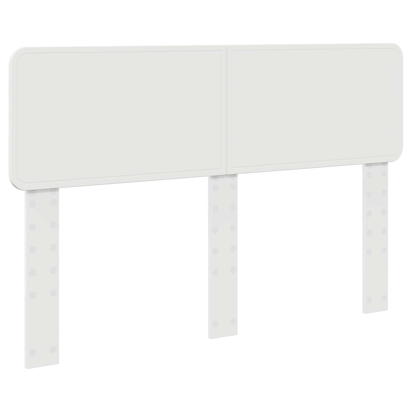 vidaXL Σκελετός Κρεβατιού Λευκό 150 x 200 cm Μηχανήματος Ξύλο