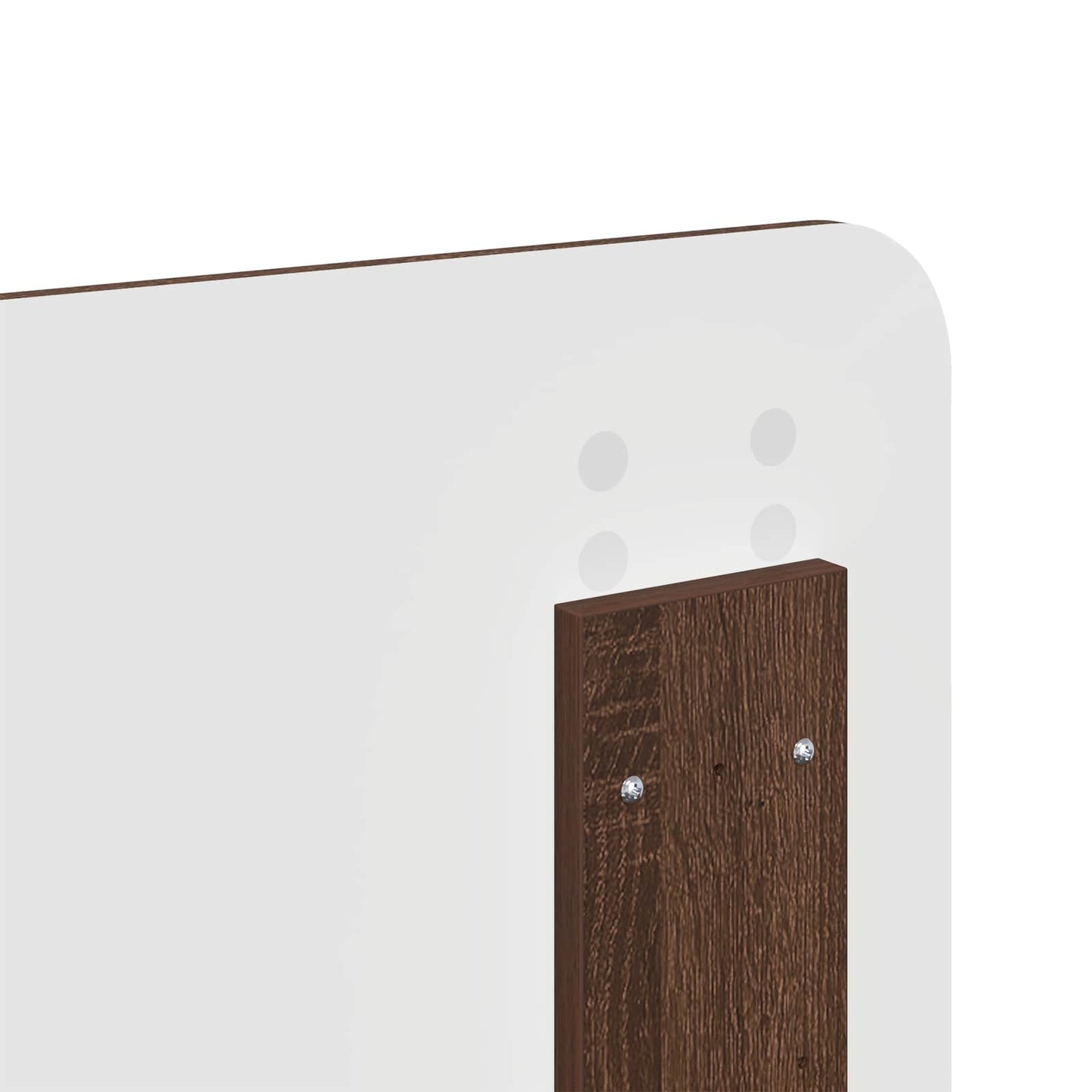 vidaXL Σκελετός Κρεβατιού Καφέ δρυς 120 x 190 cm Στερεά ξυλεία πεύκου