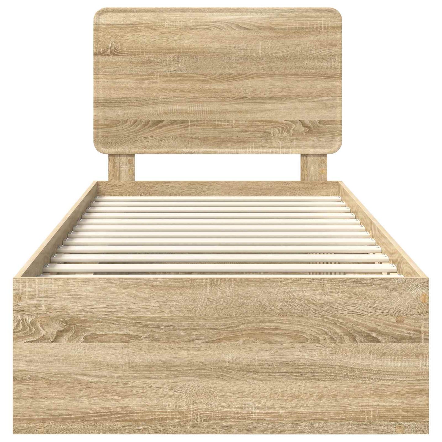 vidaXL Σκελετός Κρεβατιού Σονόμα 100 x 200 cm Στερεά ξυλεία πεύκου